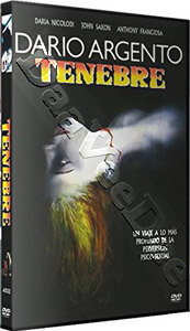 Tenebrae | Tenebre  | Under the Eyes of the Assassin |Unsane  DVD